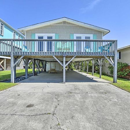 Oak Island Beach Abode With Deck Walk To Shore! ภายนอก รูปภาพ