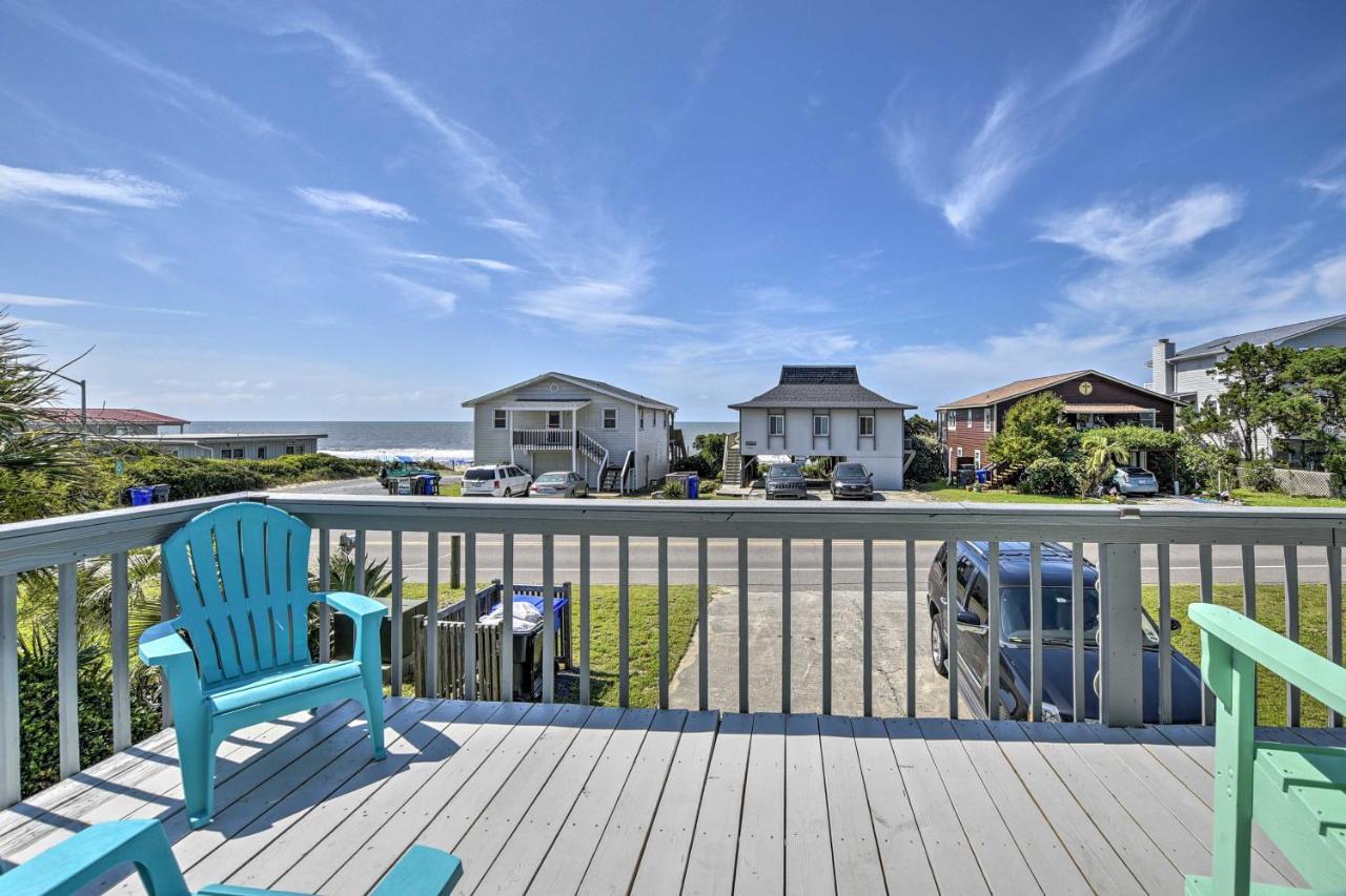 Oak Island Beach Abode With Deck Walk To Shore! ภายนอก รูปภาพ